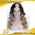 Brazilian Virgin Hair U Part Wig Omber Color